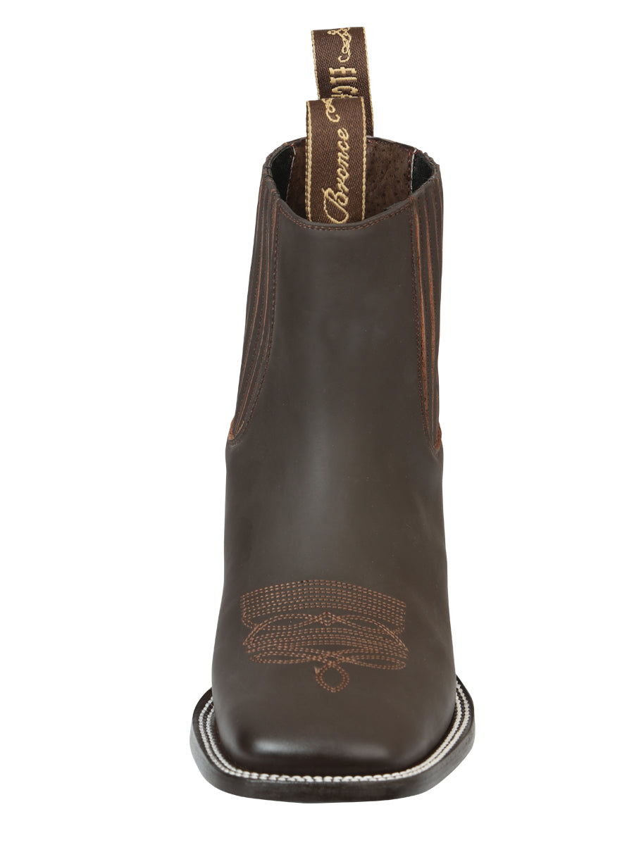 El Canelo Men’s Matte Brown Boots 45756