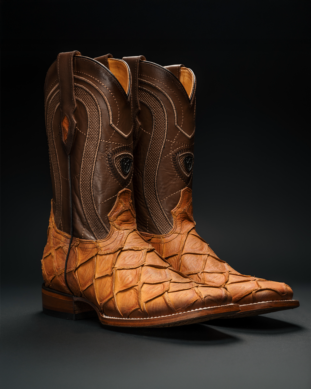 Rodeo Cartie Rustic Monster Fish-Square Toe