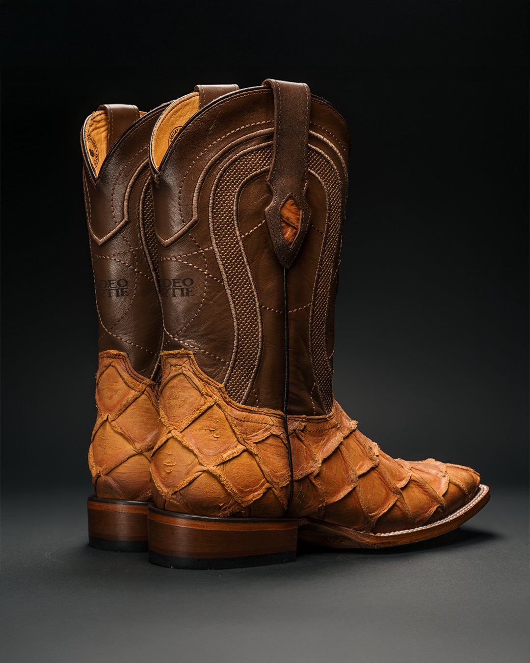 Rodeo Cartie Rustic Monster Fish-Square Toe
