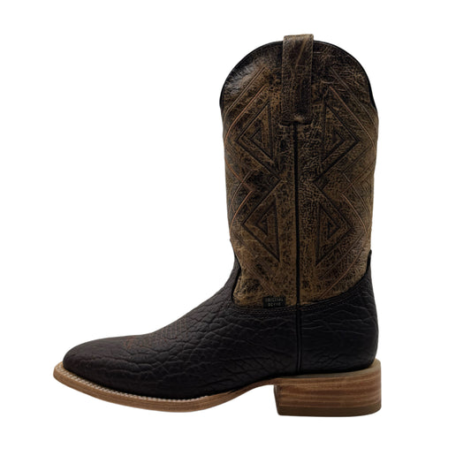 Reyme Brown Cuello De Toro Boots-Square Toe